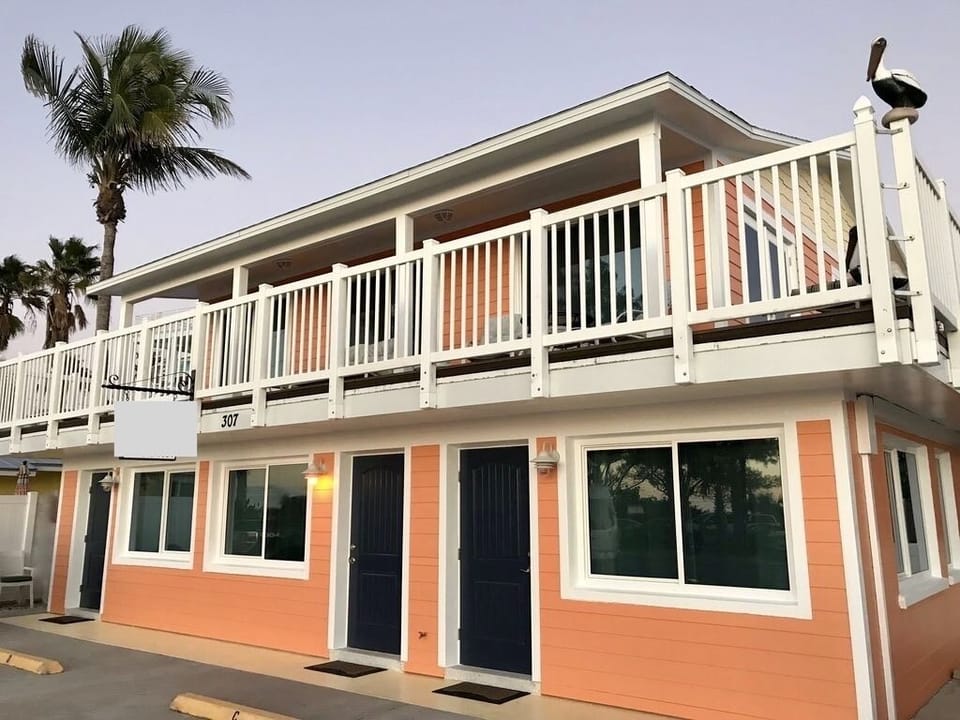 Full exterior renovation shown, all decking, siding, insulated windows and doors