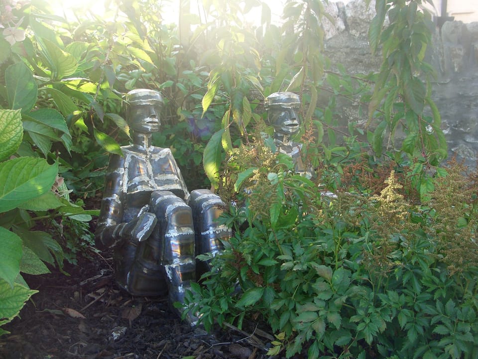 Local Art In The Garden