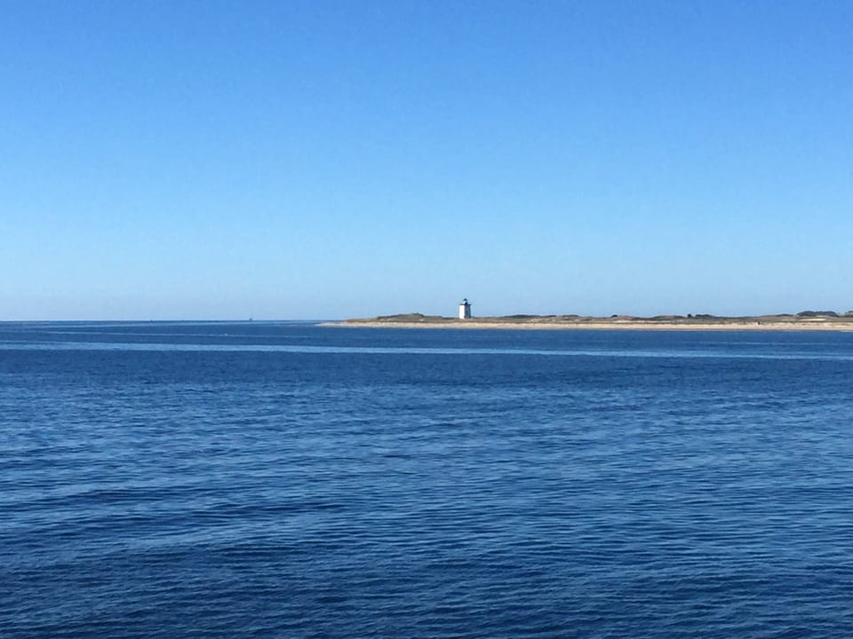 Arriving by ferry to Ptown. 