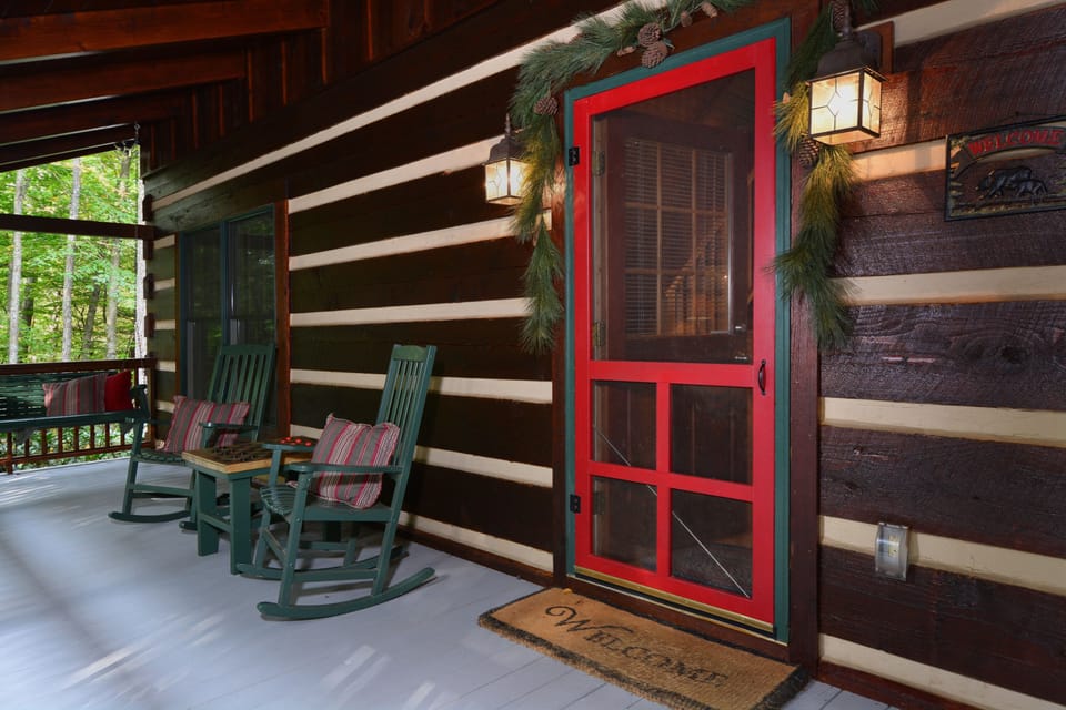 Relax on the easily accessible front porch or choose one of the two back porches