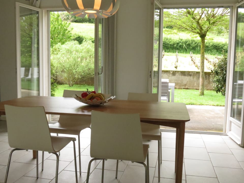 View from the dining room