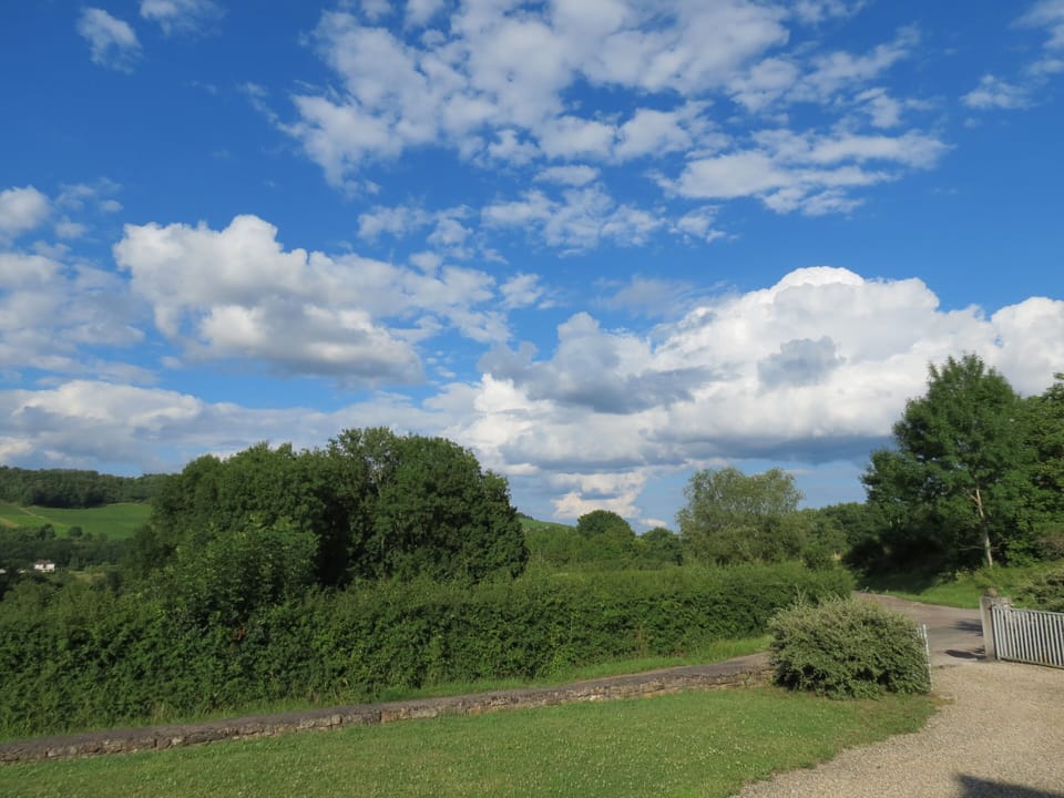 View from the front door