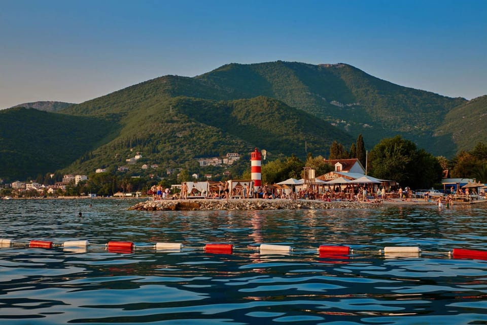 Nearby beach