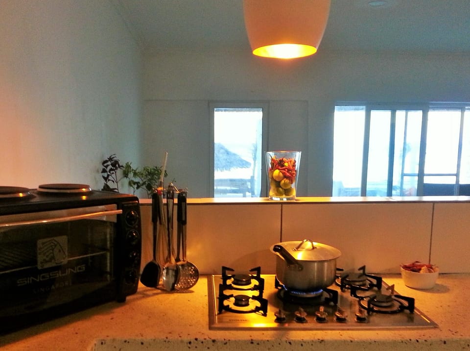 modern, well equipped catering kitchen