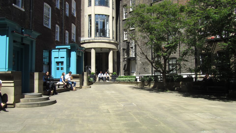 Peaceful Ching Court behind the apartment