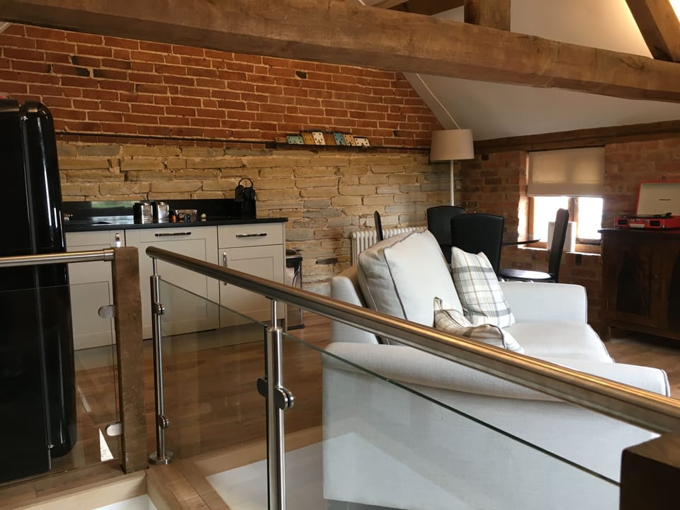 Aview from the stairs
