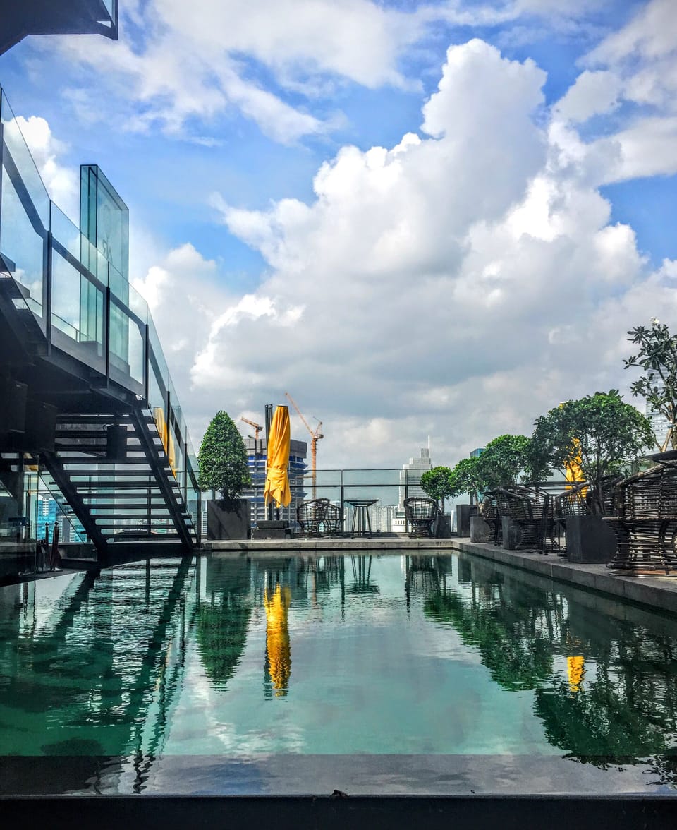rooftop swimming pool 