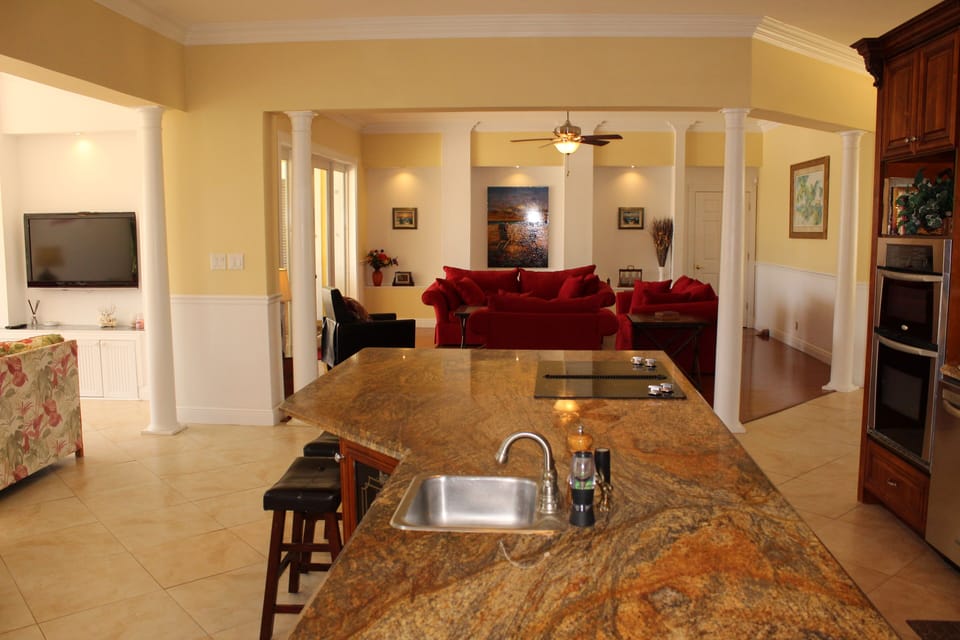 Lounge view from kitchen