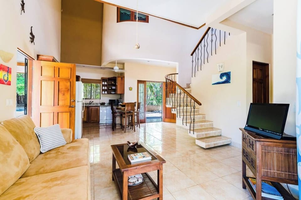 Kitchen and living area