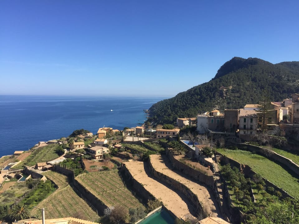 Breathtaking views from the the terrace of the Sea, Mountains and Vineyards