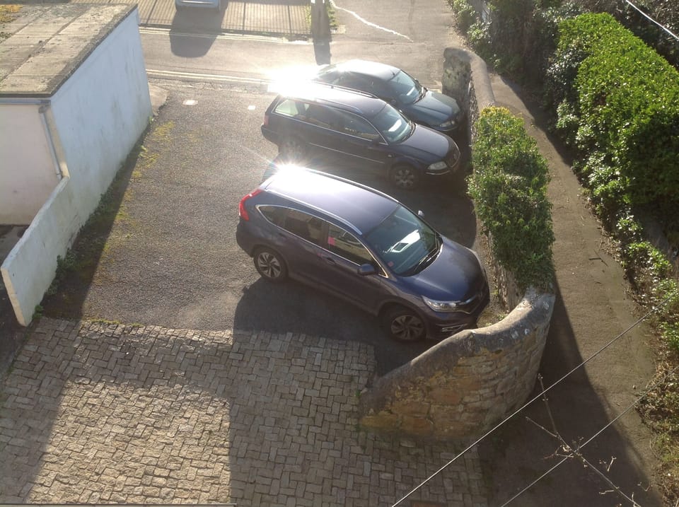 Private parking to the back of the apartments