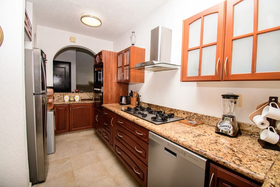 All the kitchen amenities one needs