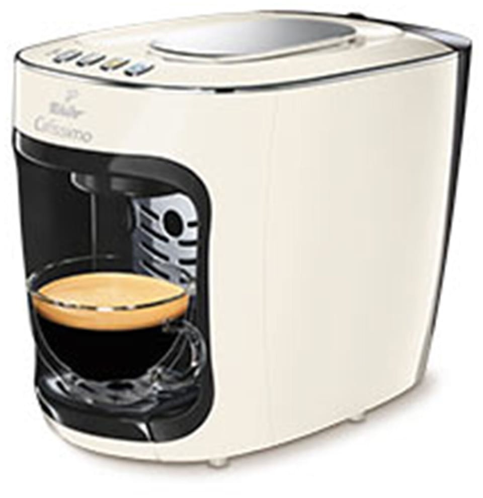 A brand new espresso and latte machine.