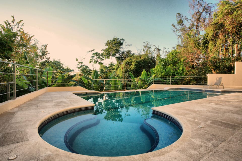 Relaxing in the pool is a true highlight. 
