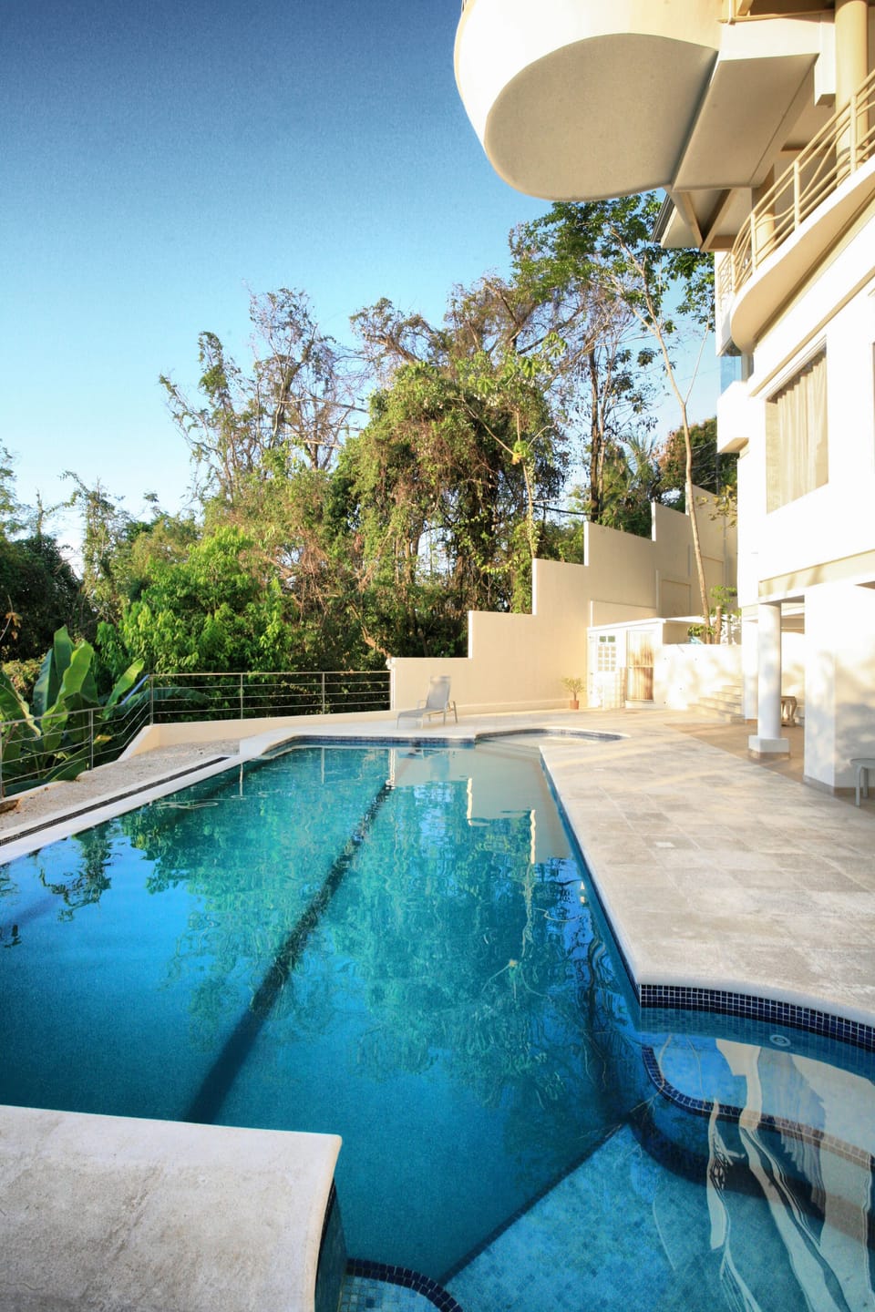 Enjoy a dip in the pool any time of day! 