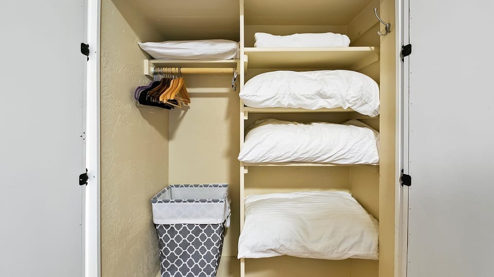 Extra pillows and blankets!!