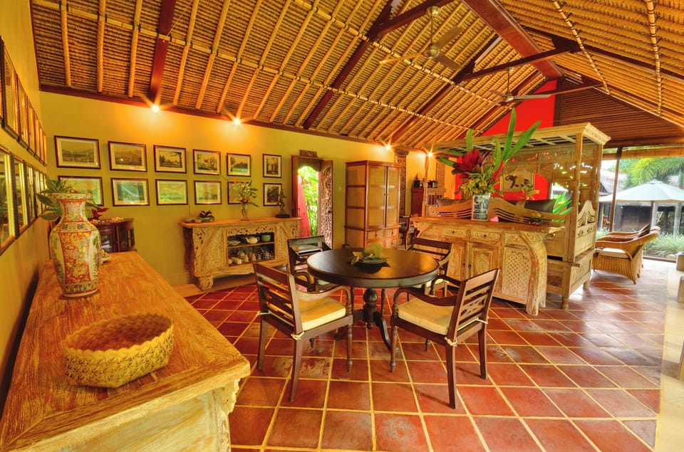 Inside the Bale Bengong: dine in evocative Javanese colonial style