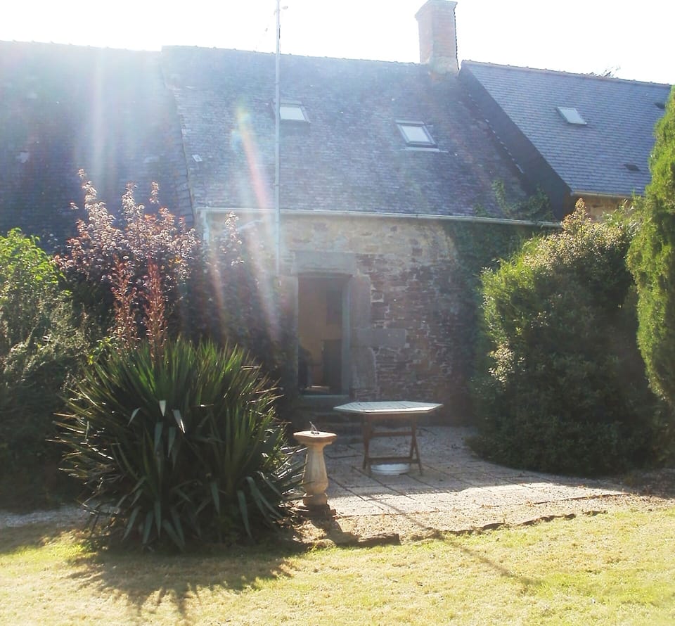 Private garden and patio