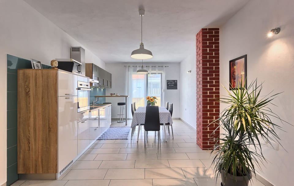 Kitchen and dining room