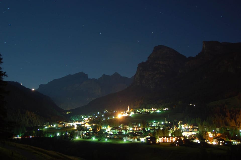 La Villa at night