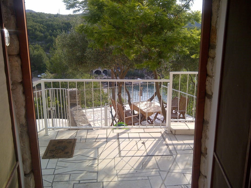 The view trough the main door
