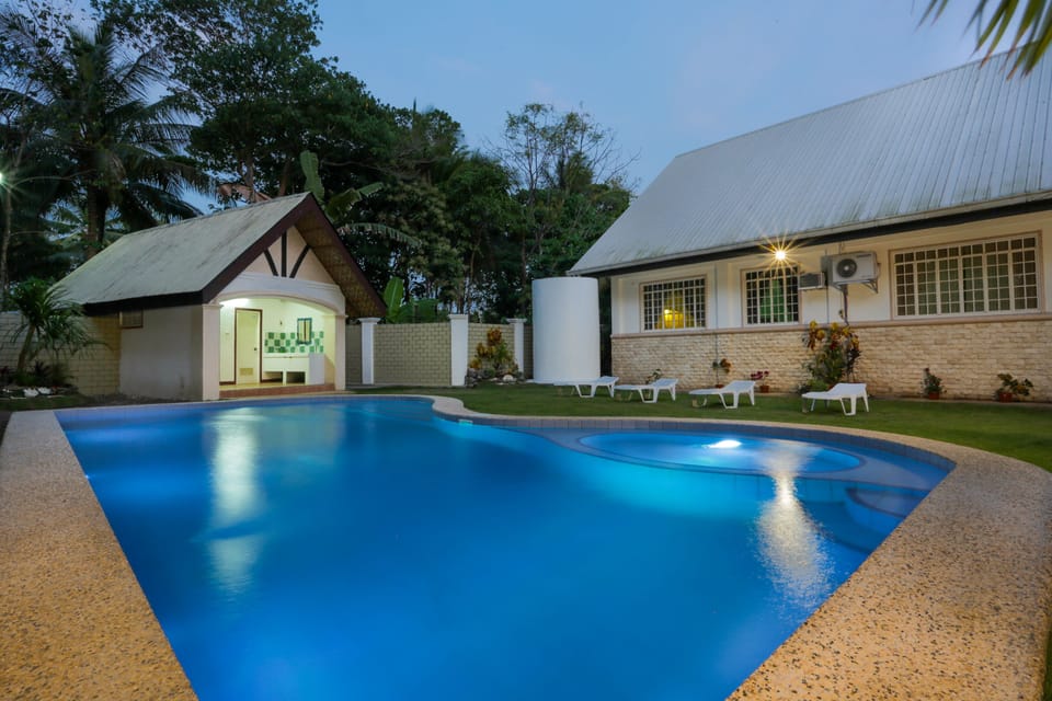 Newly built private swimming pool