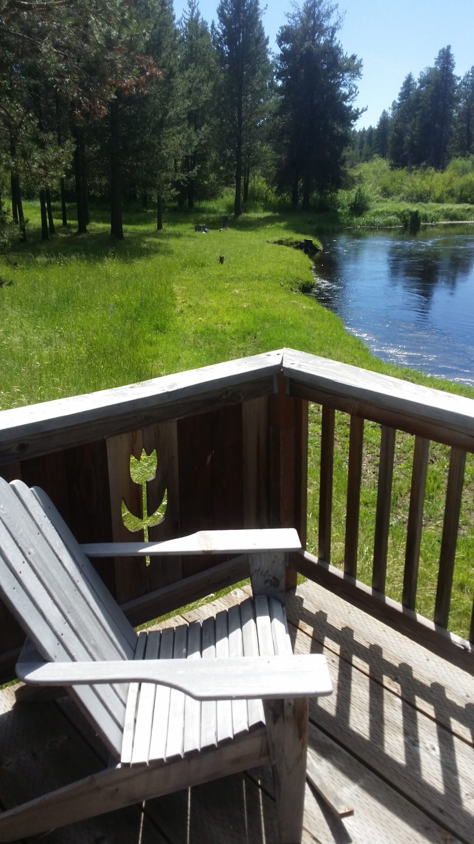 View of river from lookout
