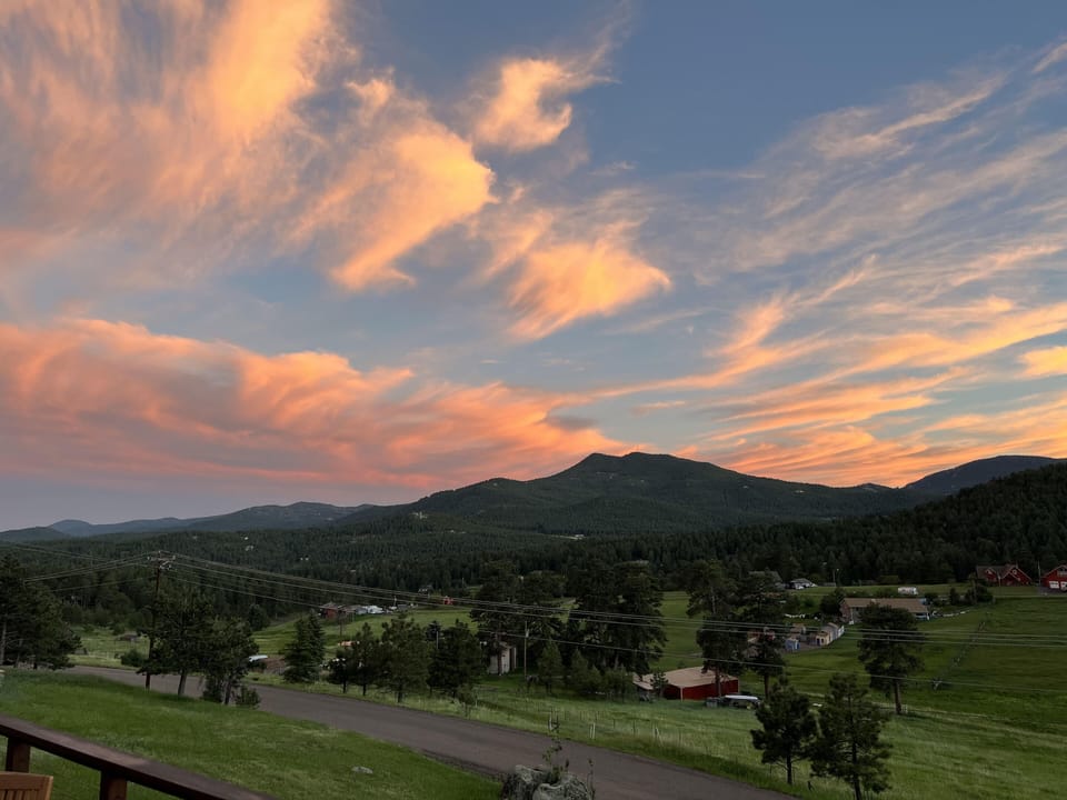 View from front deck
