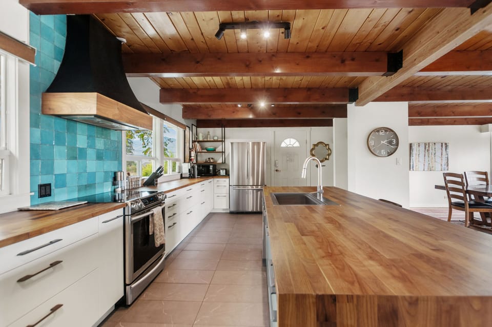 That's a spacious kitchen
