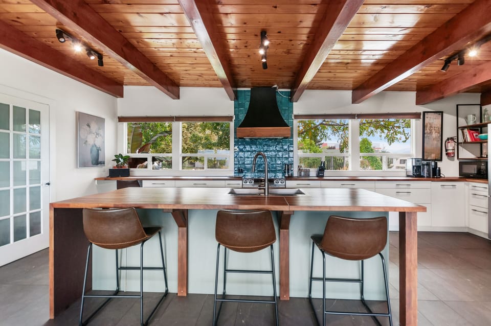 Newly renovated gourmet kitchen