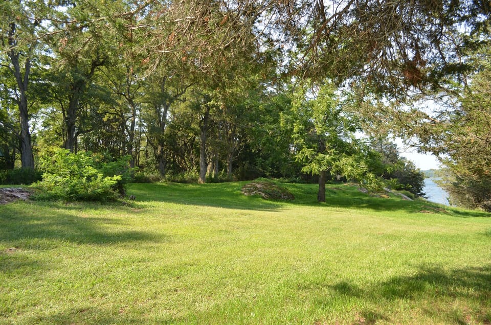 Green behind the Main House