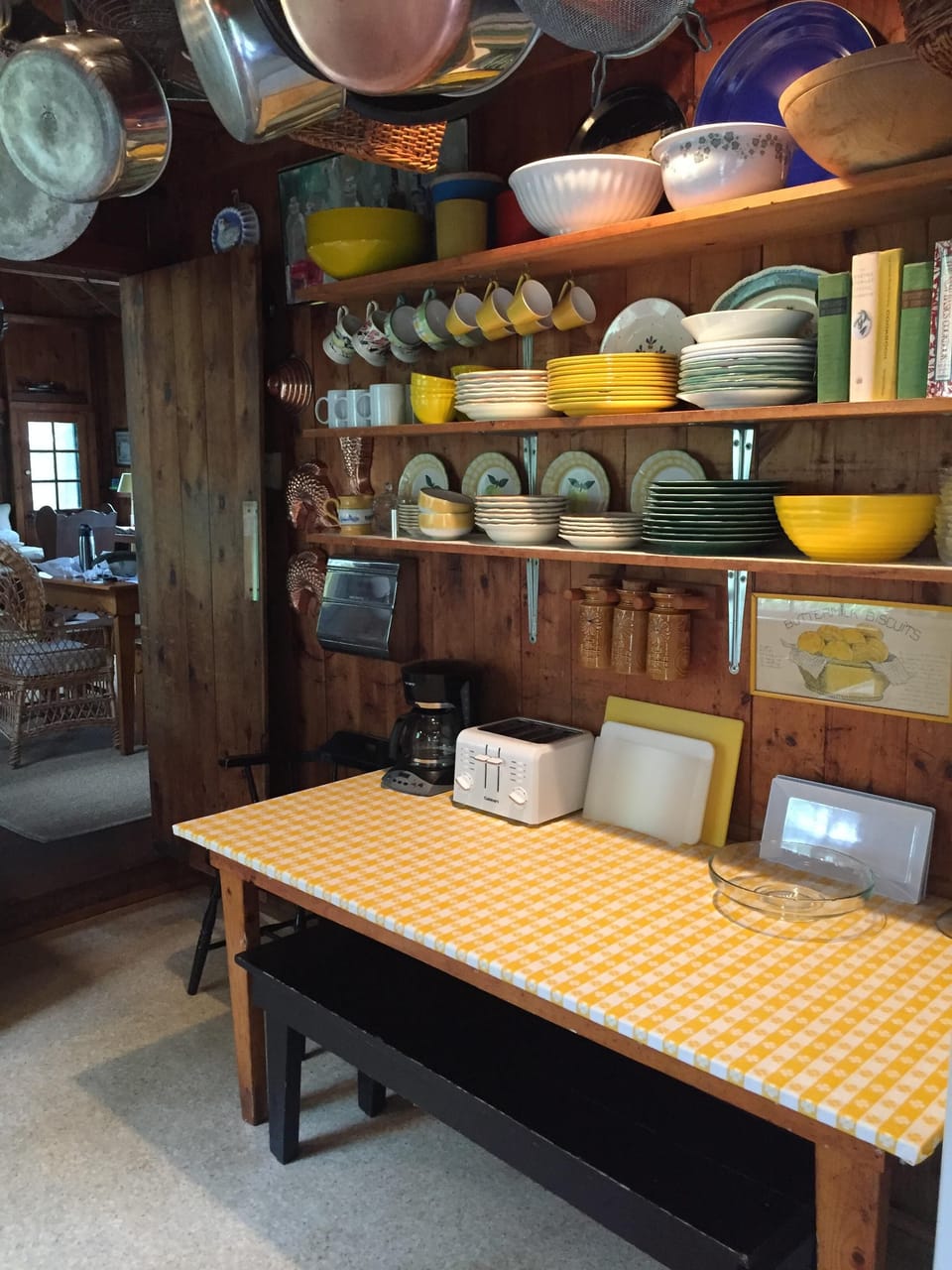 The Kitchen is well-equipped.