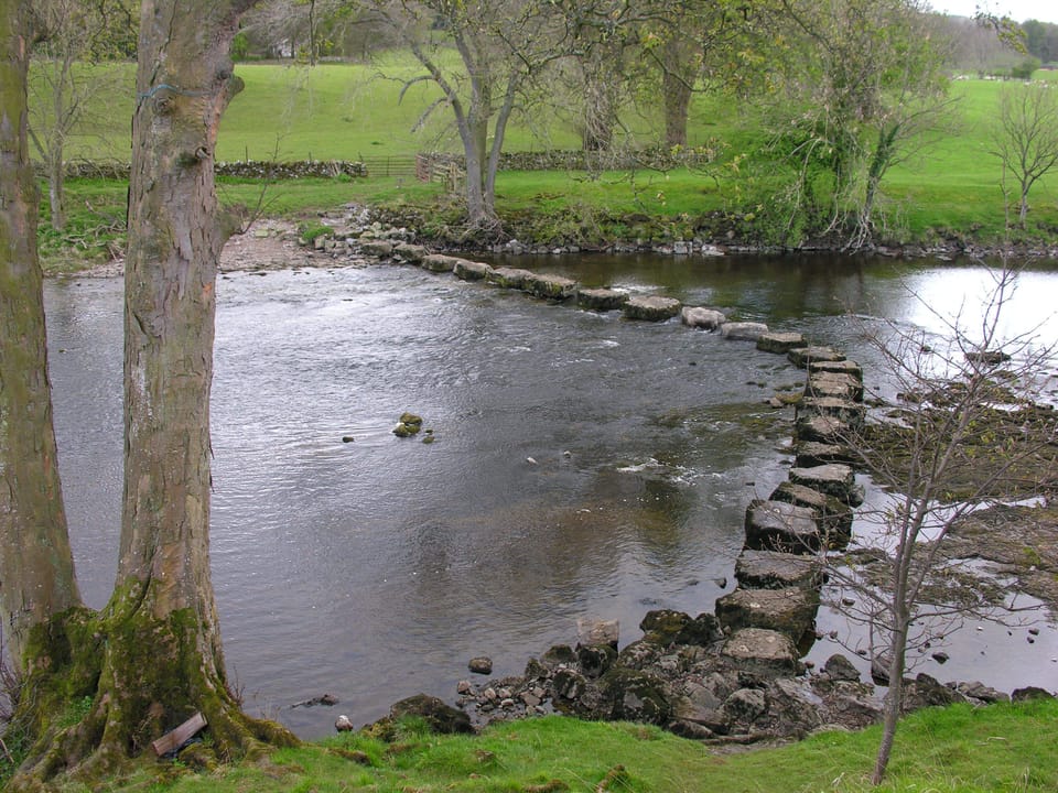River Ure Stepping stones