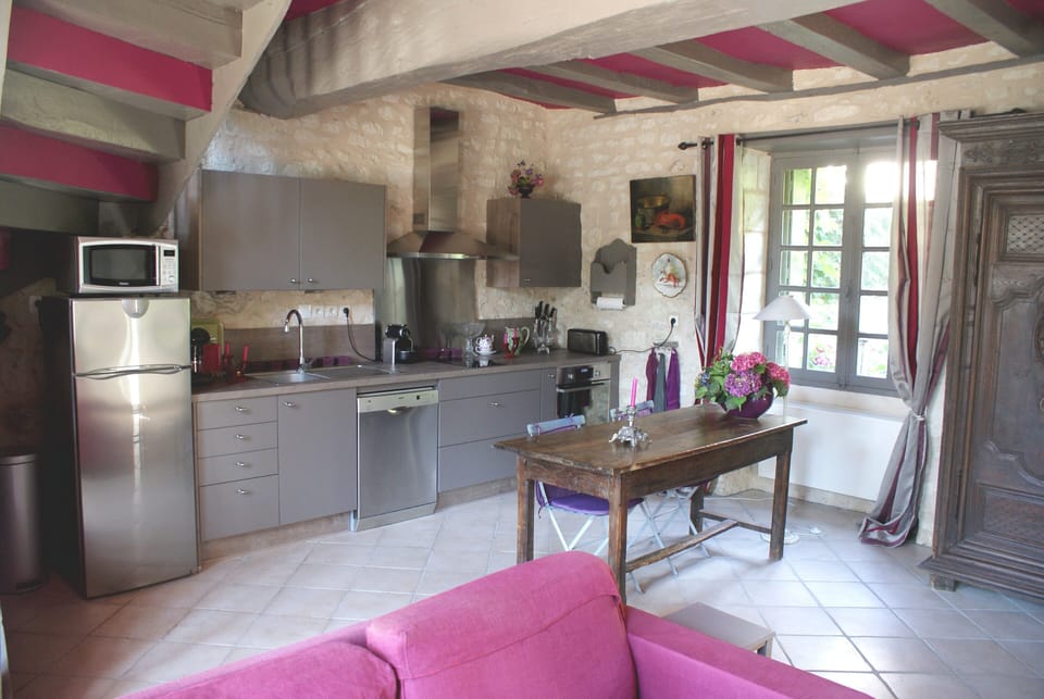 Open plan kitchen