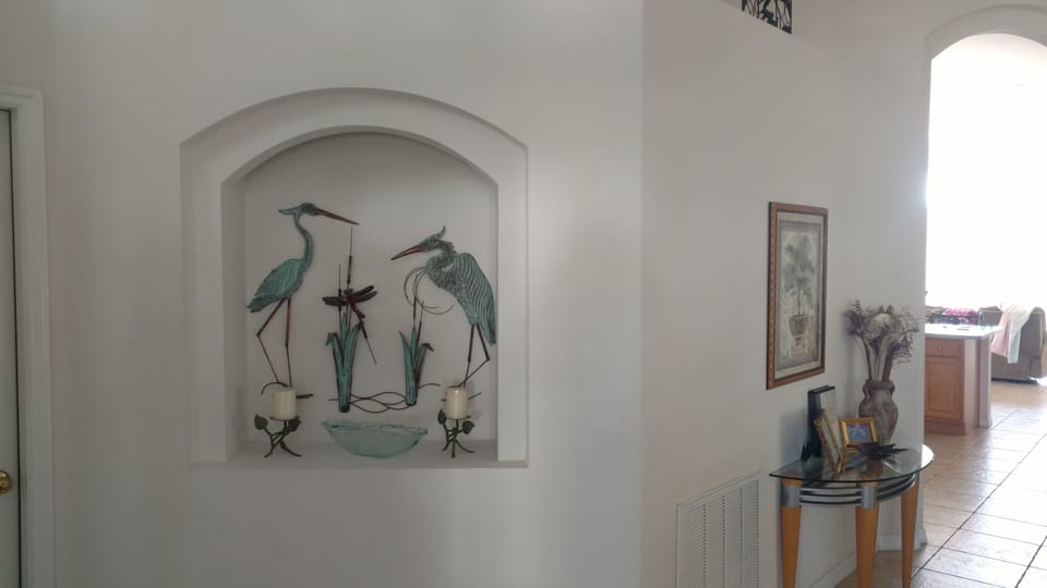 Main entrance to home.