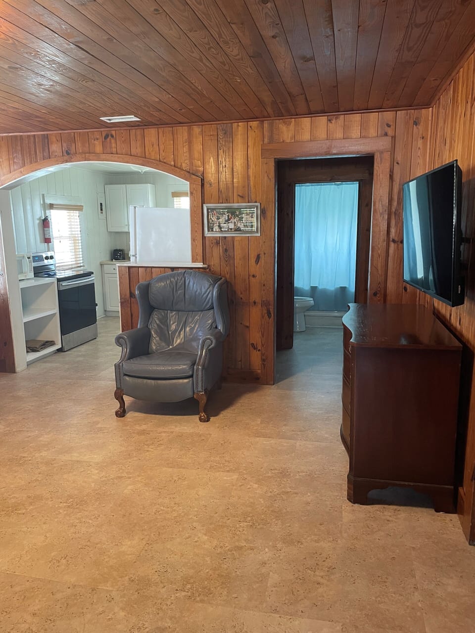 Living room view upon entering from porch.