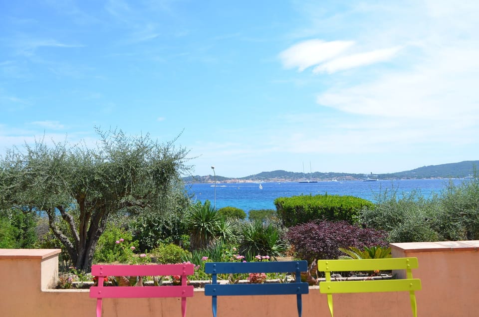 Sea view from Villa
