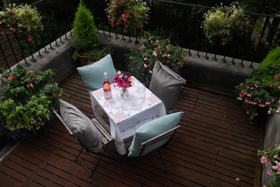 Private roof terrace