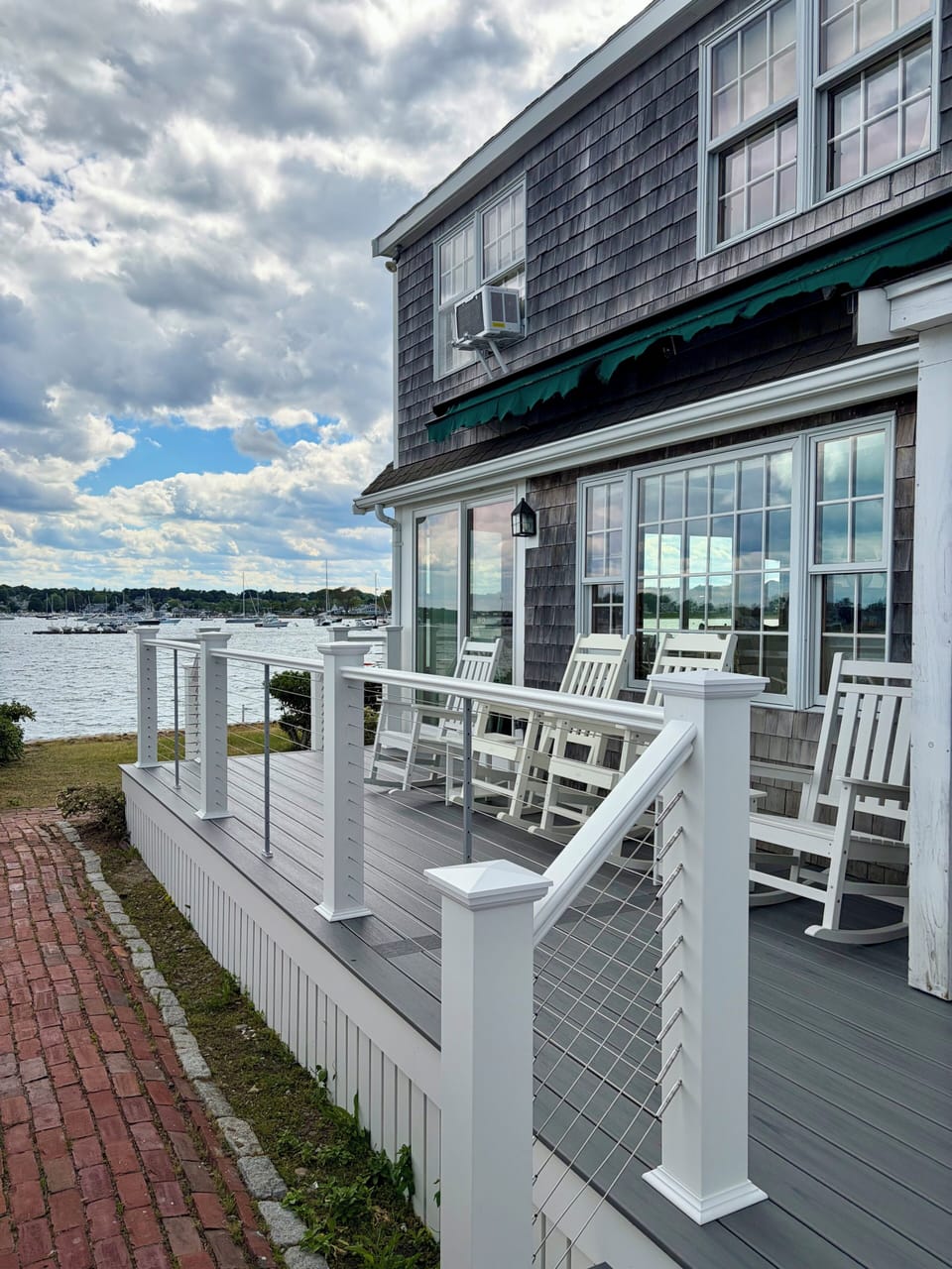 New polywood deck installed summer 2026