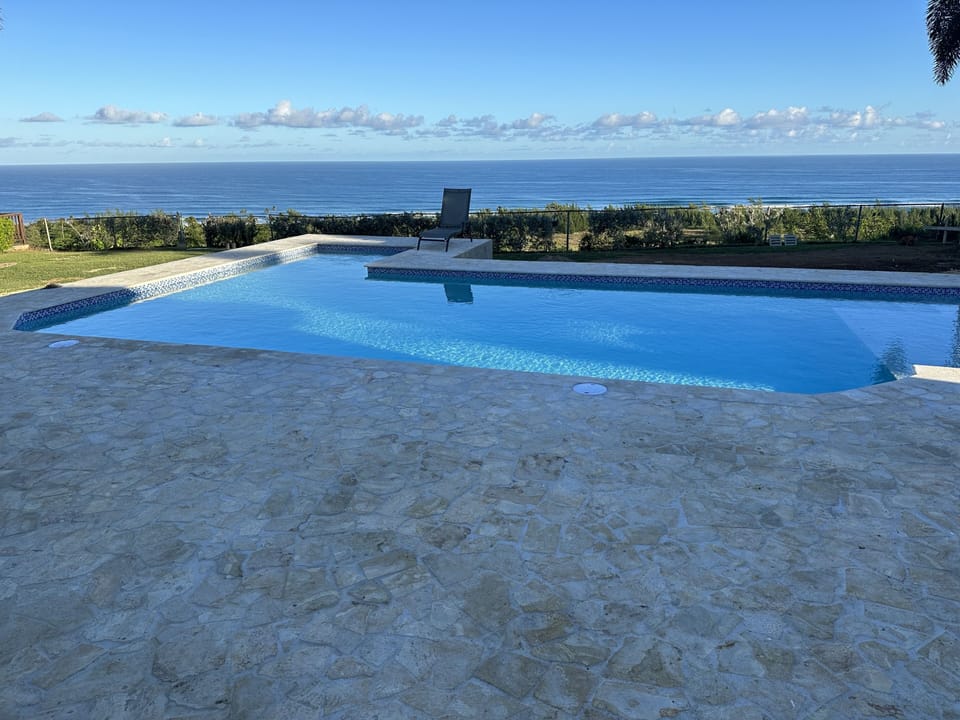 The New swimming pool 