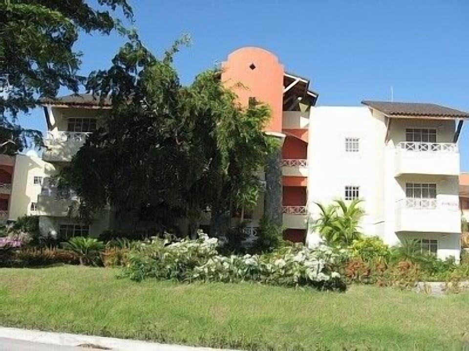 Front of condo