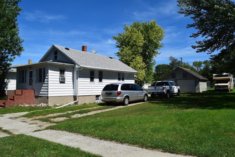 Side of Home - Parking for more than 8 vehicles