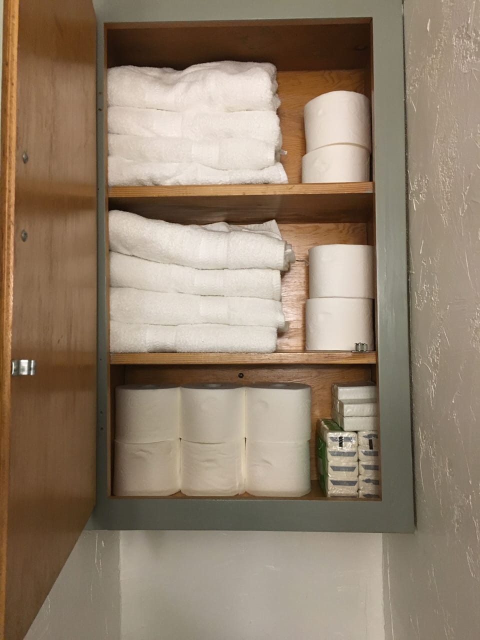 Bathroom - stocked like extended stay hotel.