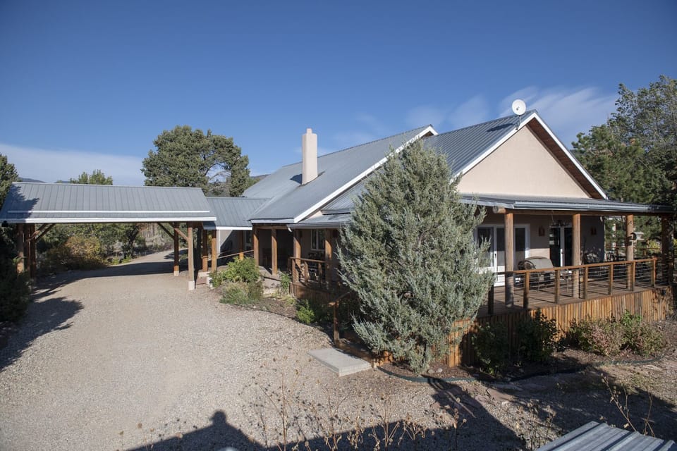 Covered carport handy to front door and good place to park