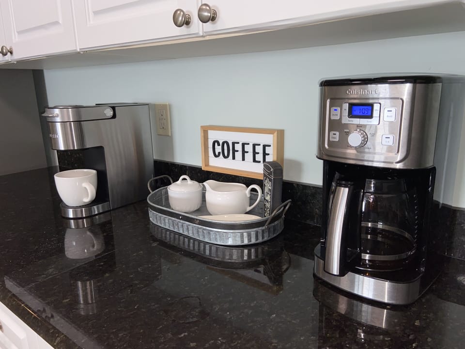 Kuerig and Cuisinart coffer makers