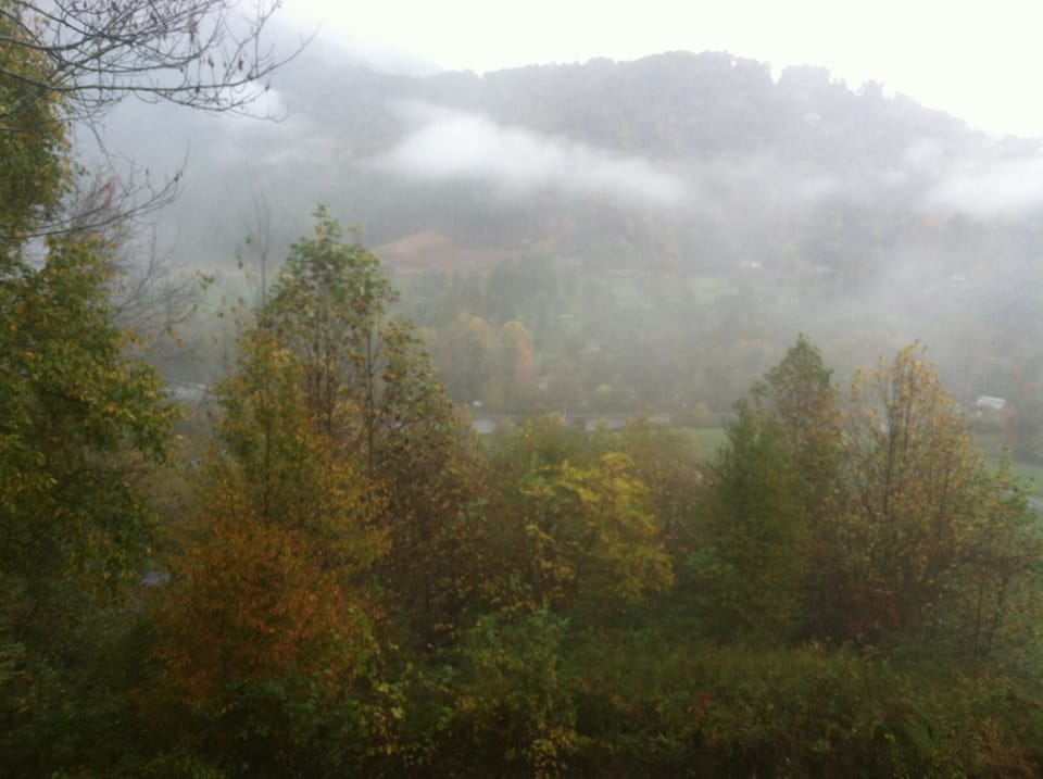 Fall in the beautiful Smokies! Deck View


