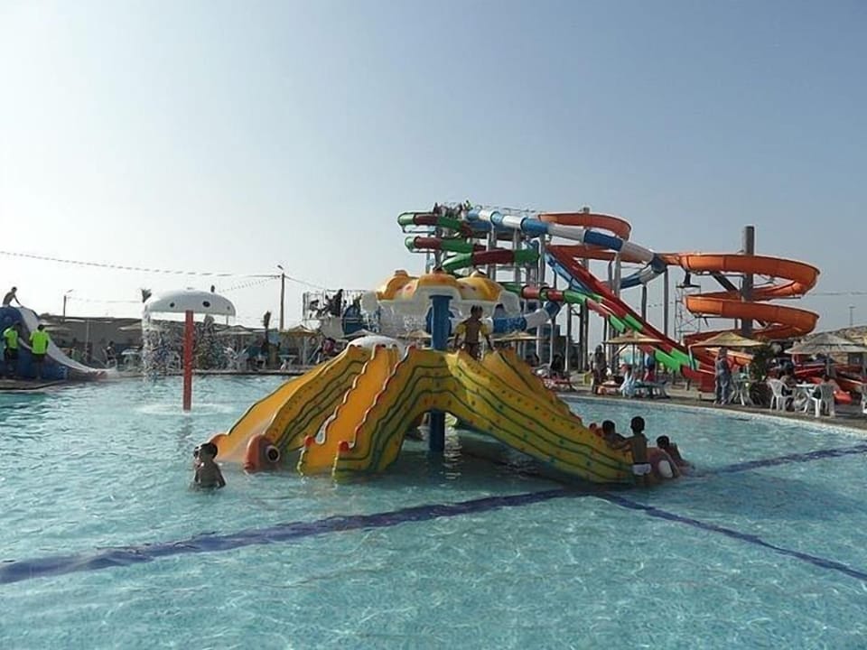 Aqua water park with 2 seperate pools