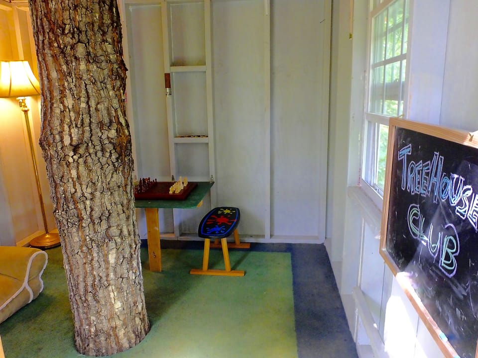 Treehouse interior.