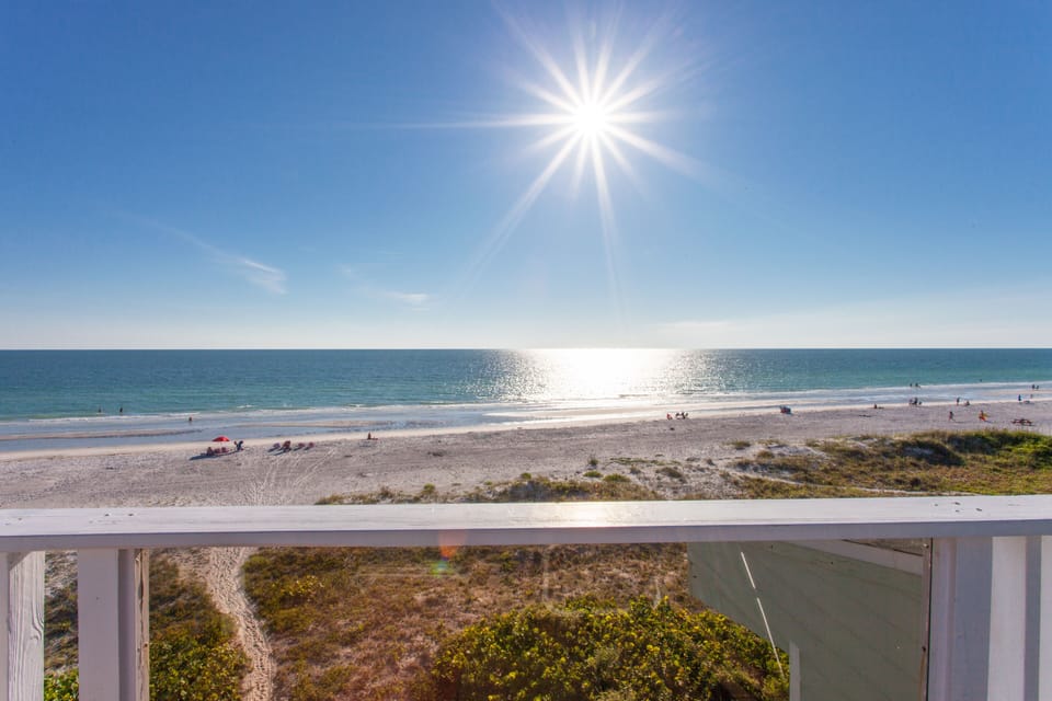 Enjoy a sunset from your own private rooftop deck
