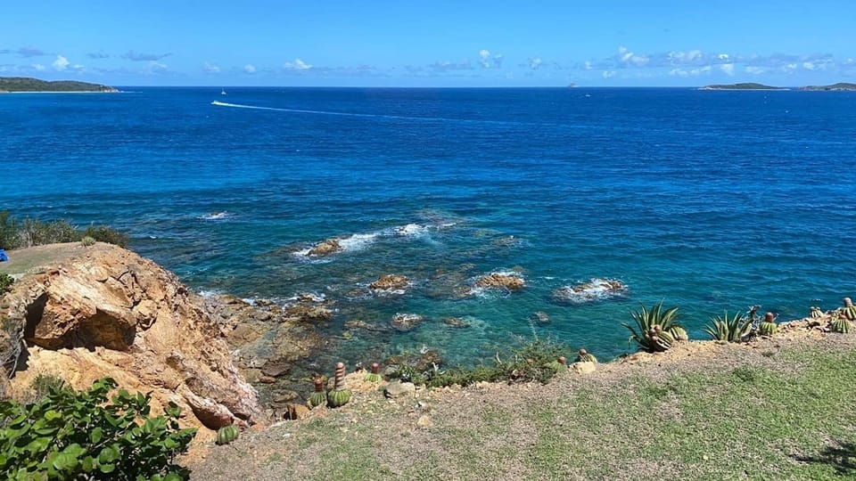 View from the balcony of 20-21... we think it's the best in the Caribbean!
